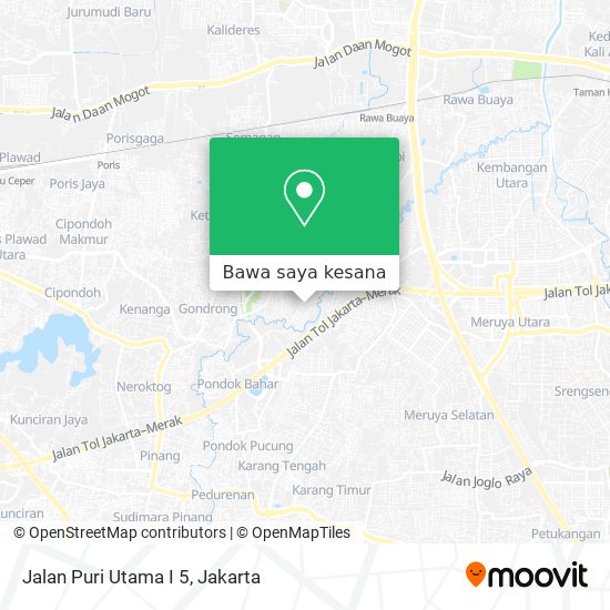 Peta Jalan Puri Utama I 5