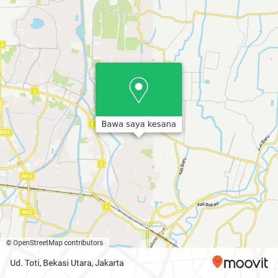 Peta Ud. Toti, Bekasi Utara