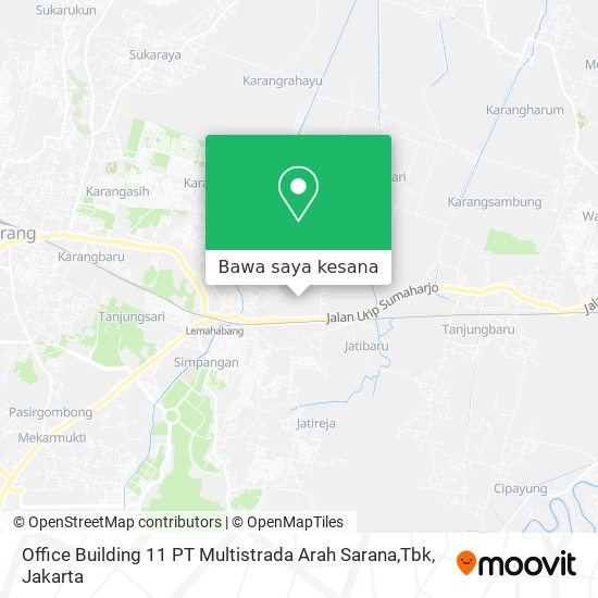 Peta Office Building 11 PT Multistrada Arah Sarana,Tbk