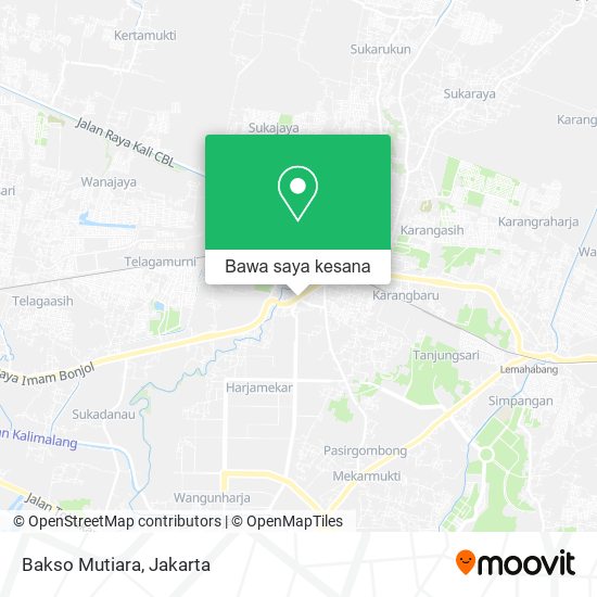 Peta Bakso Mutiara