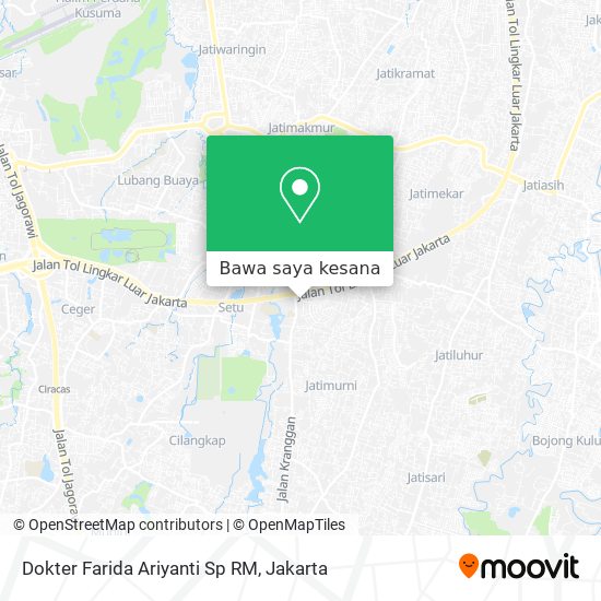 Peta Dokter Farida Ariyanti Sp RM