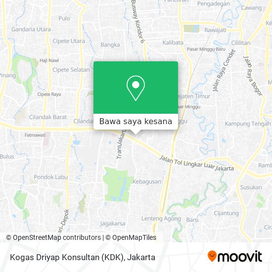 Peta Kogas Driyap Konsultan (KDK)
