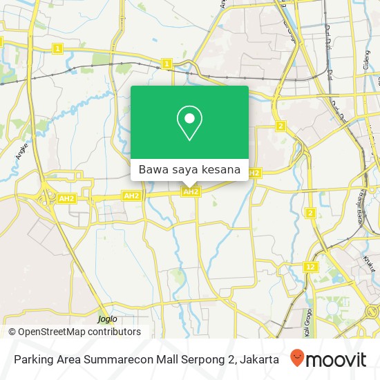Peta Parking Area Summarecon Mall Serpong 2