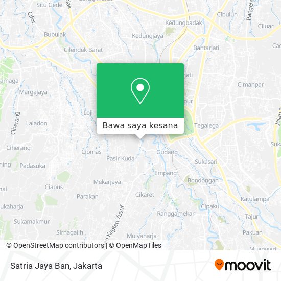 Peta Satria Jaya Ban