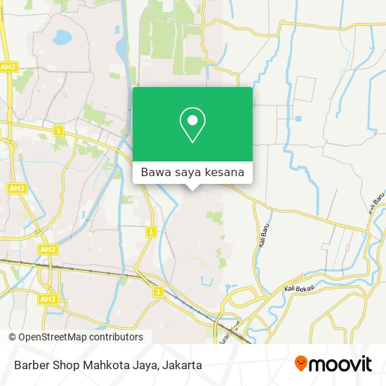 Peta Barber Shop Mahkota Jaya
