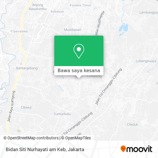 Peta Bidan Siti Nurhayati am Keb