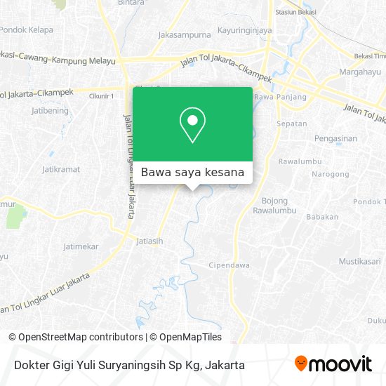 Peta Dokter Gigi Yuli Suryaningsih Sp Kg