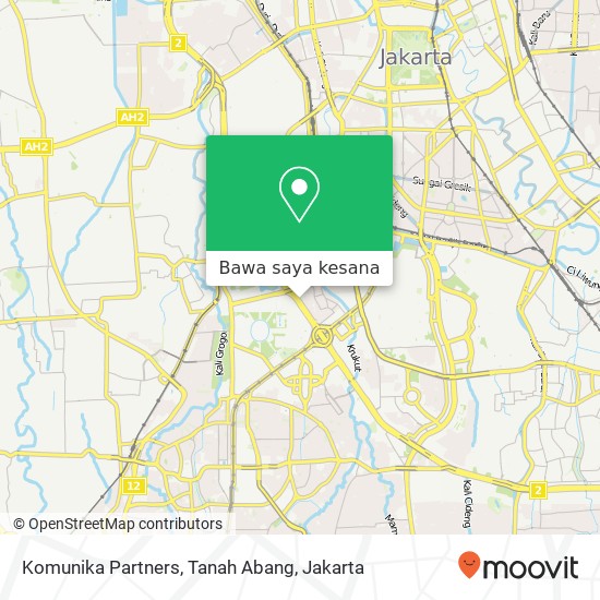 Peta Komunika Partners, Tanah Abang