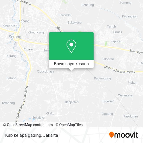 Peta Ksb kelapa gading, Highland Park