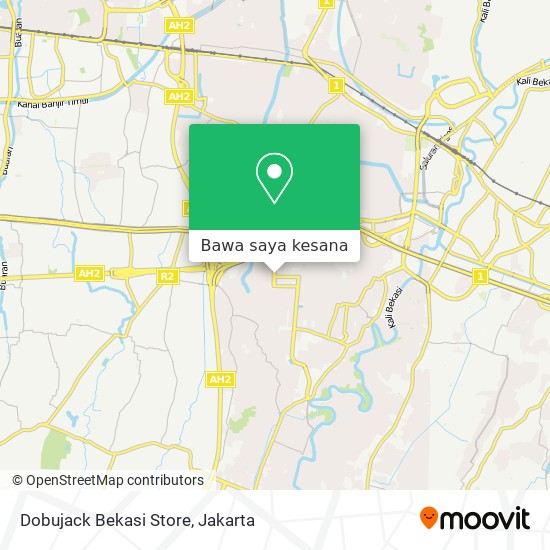 Peta Dobujack Bekasi Store