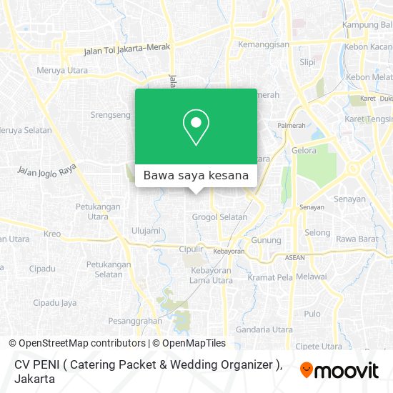 Peta CV PENI ( Catering Packet & Wedding Organizer )
