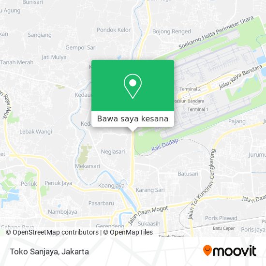 Peta Toko Sanjaya