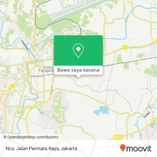 Peta Ncs, Jalan Permata Raya