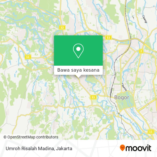 Peta Umroh Risalah Madina