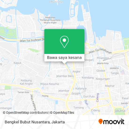 Peta Bengkel Bubut Nusantara