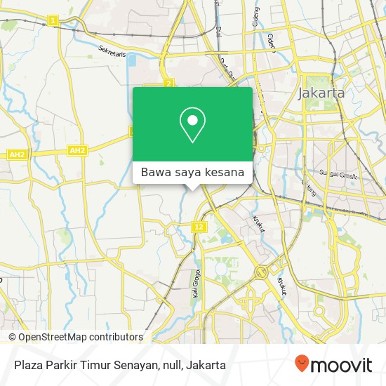 Peta Plaza Parkir Timur Senayan, null