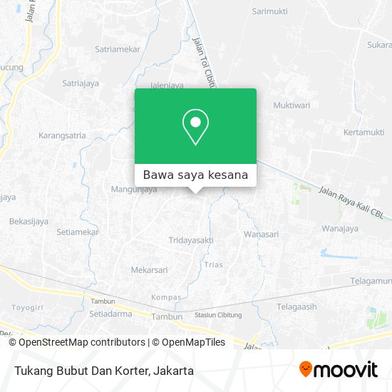 Peta Tukang Bubut Dan Korter