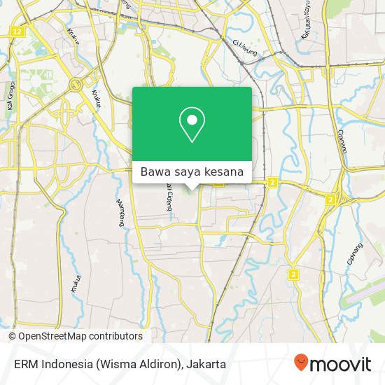 Peta ERM Indonesia (Wisma Aldiron)
