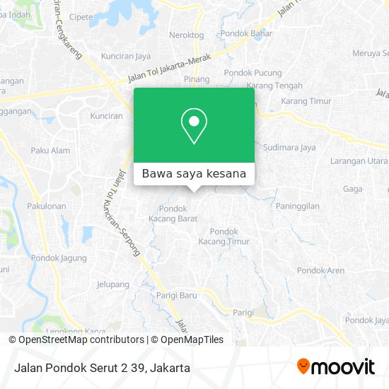 Peta Jalan Pondok Serut 2 39