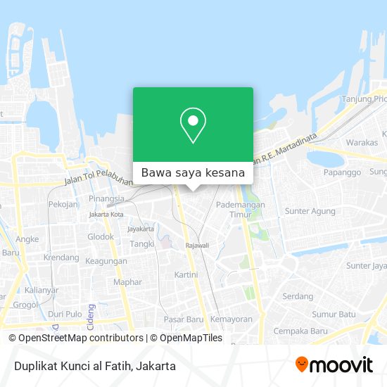 Peta Duplikat Kunci al Fatih