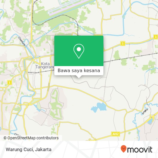 Peta Warung Cuci