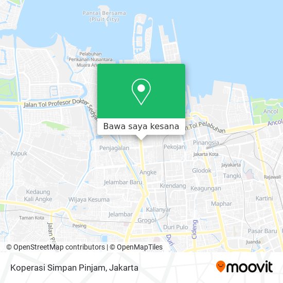 Peta Koperasi Simpan Pinjam