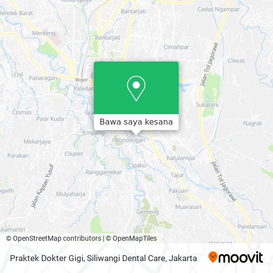 Peta Praktek Dokter Gigi, Siliwangi Dental Care