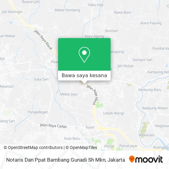 Peta Notaris Dan Ppat Bambang Gunadi Sh Mkn