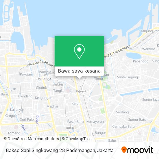 Peta Bakso Sapi Singkawang 28 Pademangan