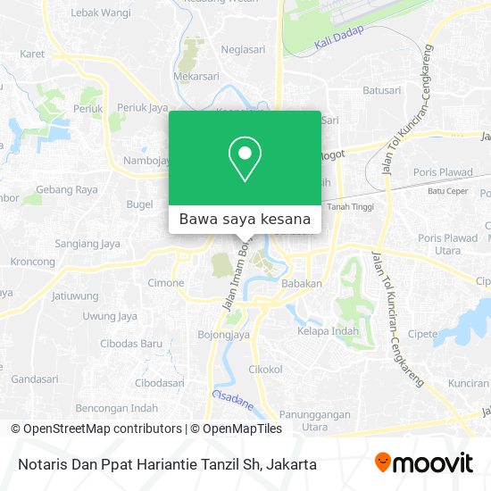 Peta Notaris Dan Ppat Hariantie Tanzil Sh