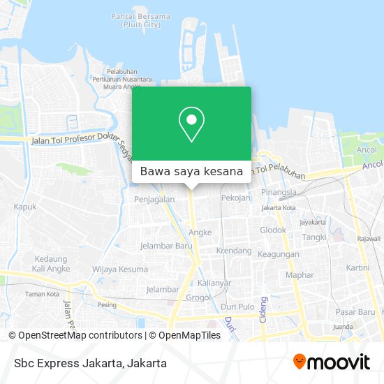 Peta Sbc Express Jakarta