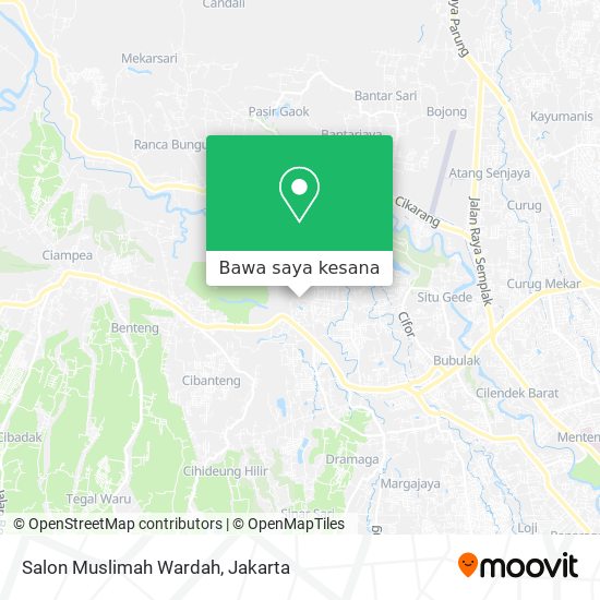 Peta Salon Muslimah Wardah