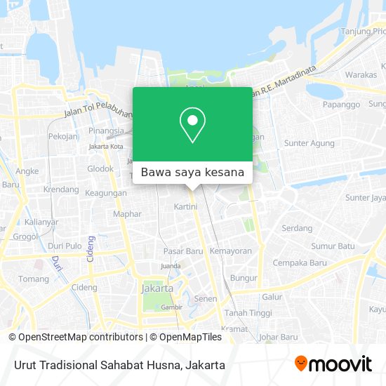Peta Urut Tradisional Sahabat Husna