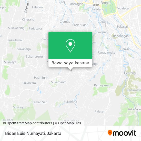 Peta Bidan Euis Nurhayati