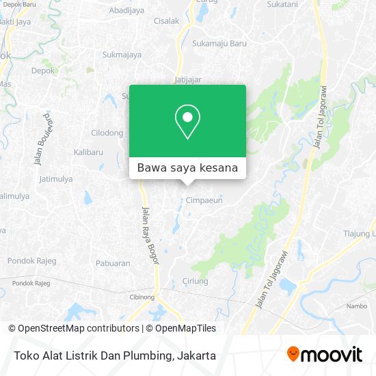 Peta Toko Alat Listrik Dan Plumbing