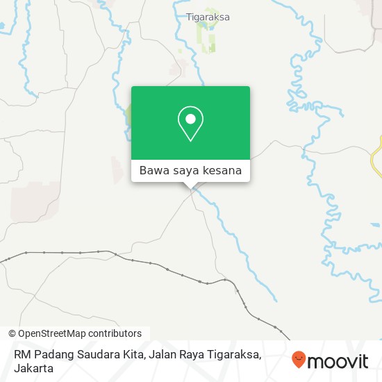 Peta RM Padang Saudara Kita, Jalan Raya Tigaraksa