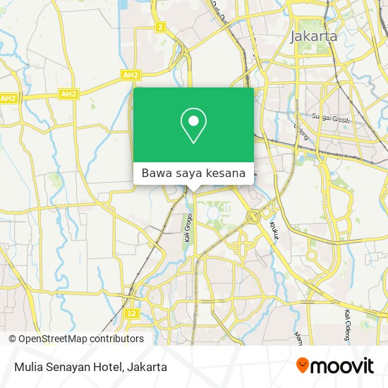 Peta Mulia Senayan Hotel