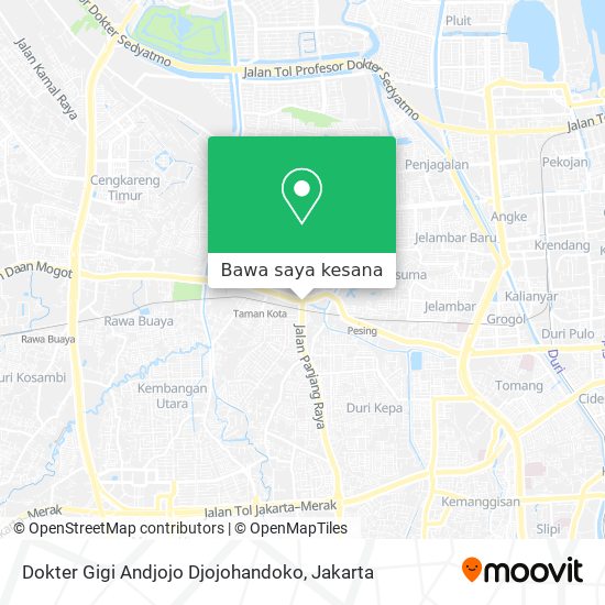 Peta Dokter Gigi Andjojo Djojohandoko