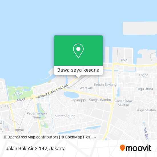 Peta Jalan Bak Air 2 142