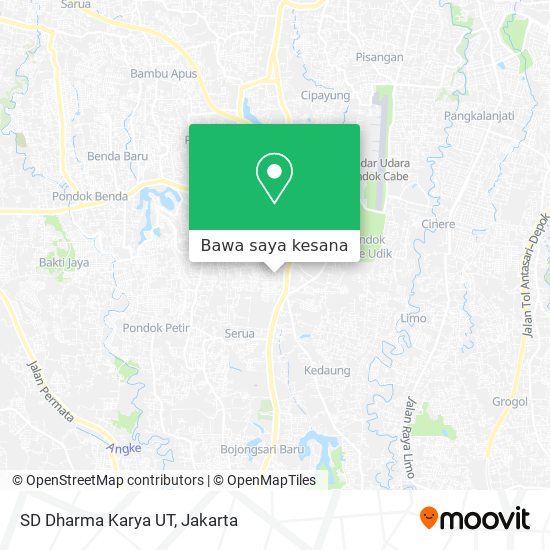 Peta SD Dharma Karya UT