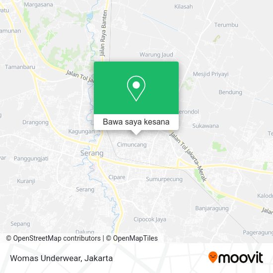Peta Womas Underwear, Jalan KH Abdul Latief