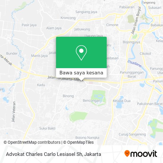 Peta Advokat Charles Carlo Lesiasel Sh