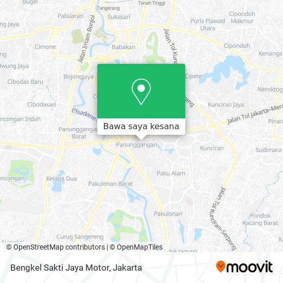 Peta Bengkel Sakti Jaya Motor