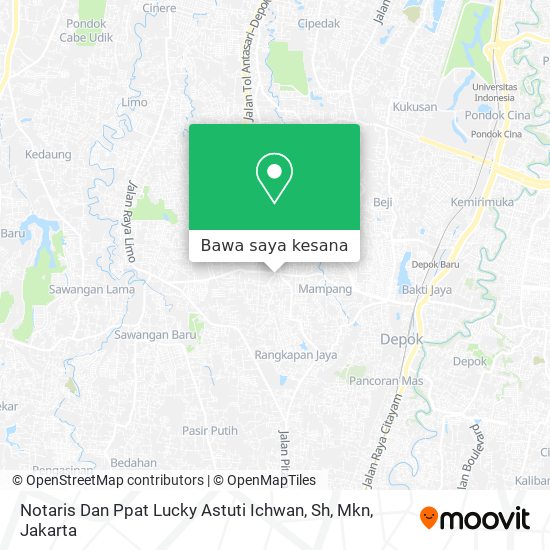 Peta Notaris Dan Ppat Lucky Astuti Ichwan, Sh, Mkn