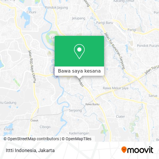 Peta Ittti Indonesia