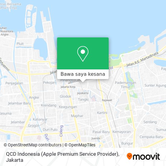 Peta QCD Indonesia (Apple Premium Service Provider)