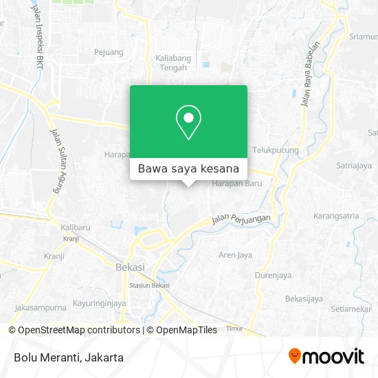 Peta Bolu Meranti