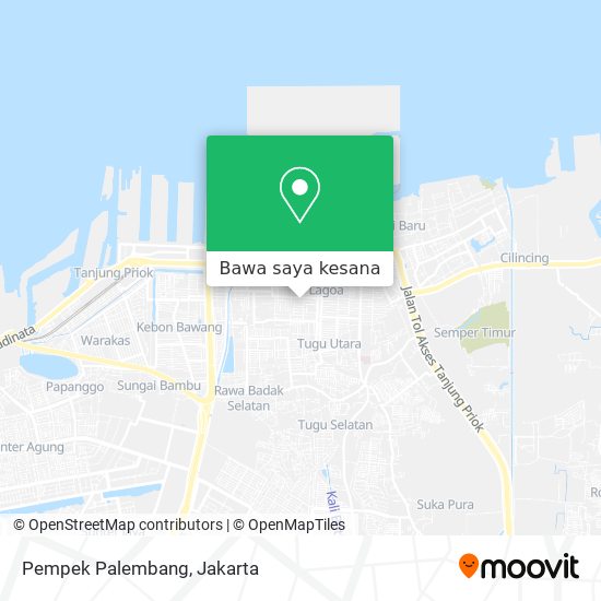 Peta Pempek Palembang