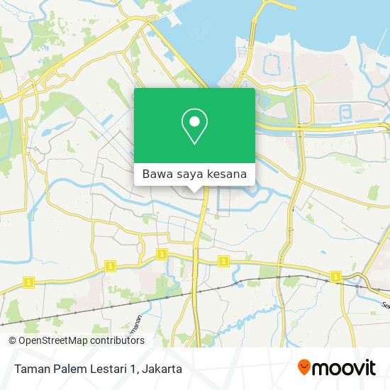 Peta Taman Palem Lestari 1