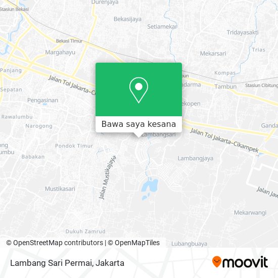 Peta Lambang Sari Permai